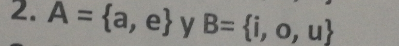 A= a,e y B= i,o,u