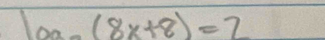 10a(8x+8)=2