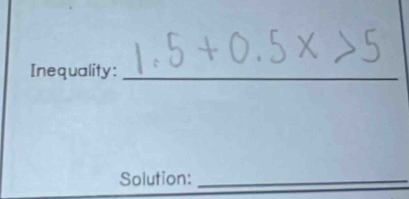 Inequality:_ 
Solution:_