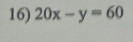 20x-y=60