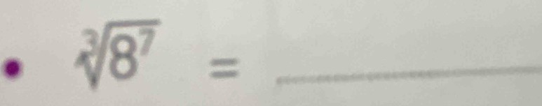 sqrt[3](8^7)=