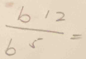 frac b^(12)=