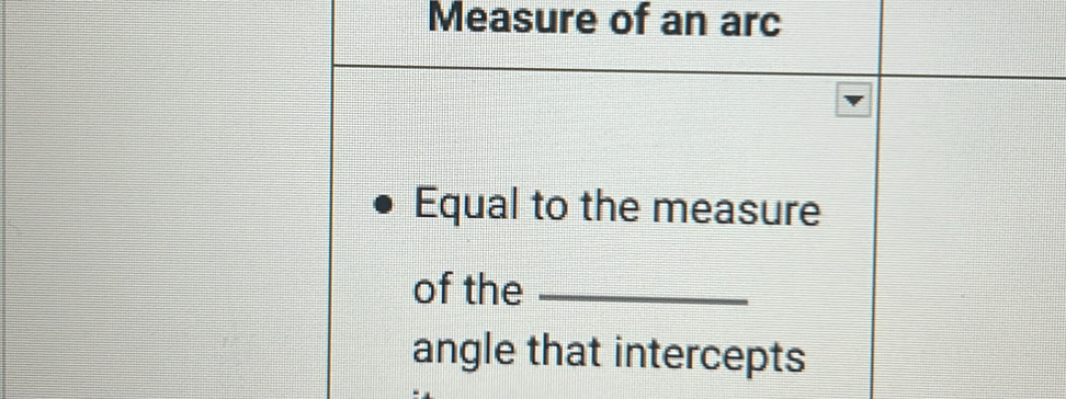 Measure of a