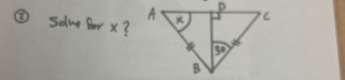 ⑤ solve Bor X?