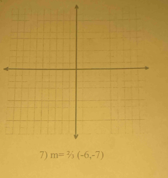 m=2/3(-6,-7)