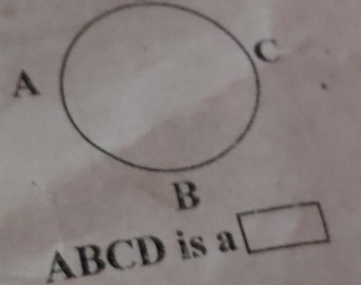 A
ABCD is a