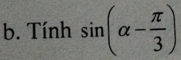 Tinhsin (alpha - π /3 )