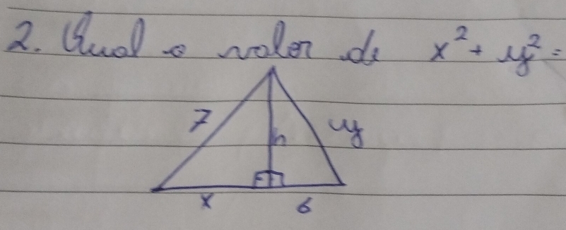 Gudl wolen do x^2+y^2=