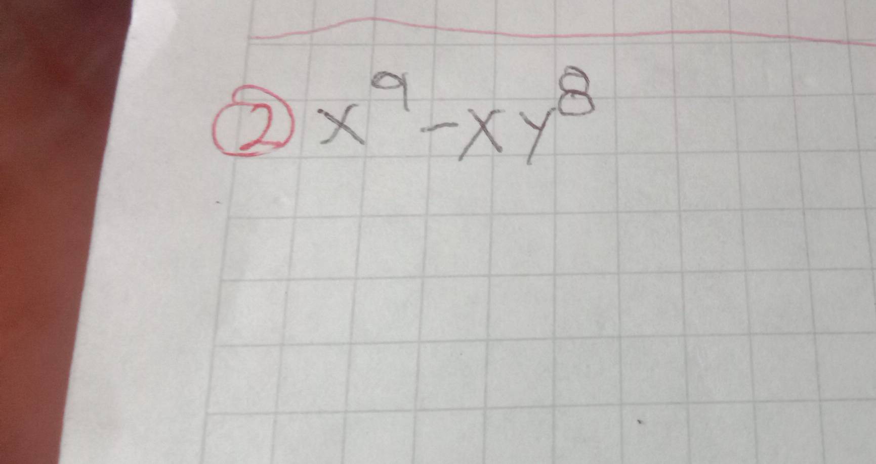 2 ) x^9-xy^8