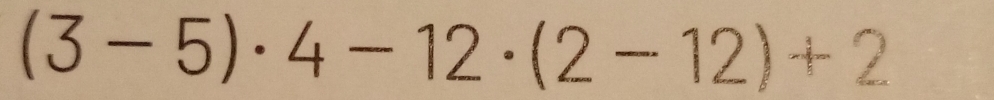 (3-5)· 4-12· (2-12)+2