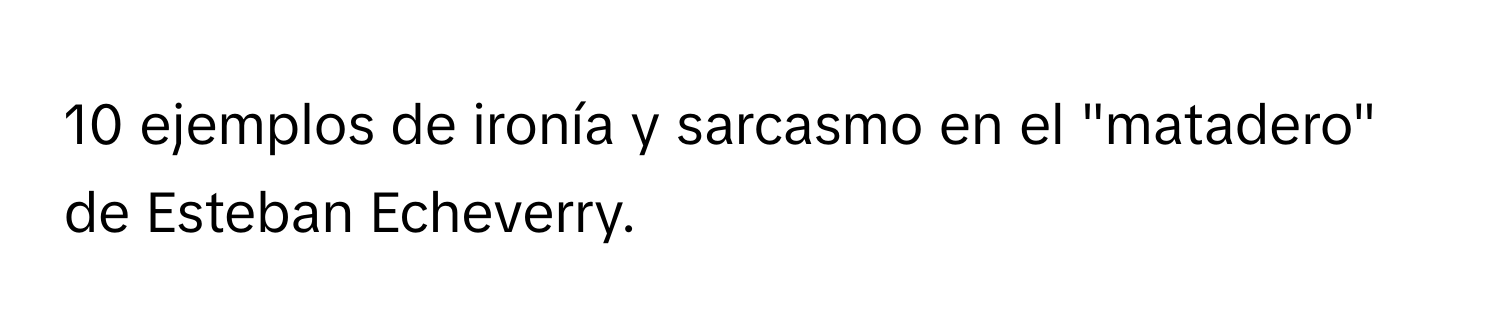Solved: ejemplos de ironía y sarcasmo en el 