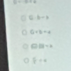 C· b-b
G+D=4
□ Bl=x
 c/c / a