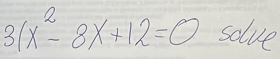 31x^2-8x+12=0 salve