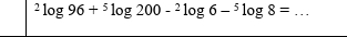 ^2log 96+^5log 200-^2log 6-^5log 8= _