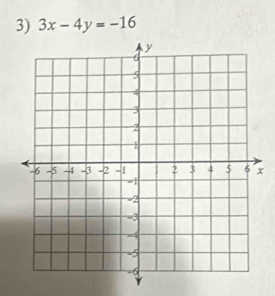 3x-4y=-16