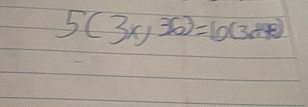 5(3x,36)=10(3x+8)