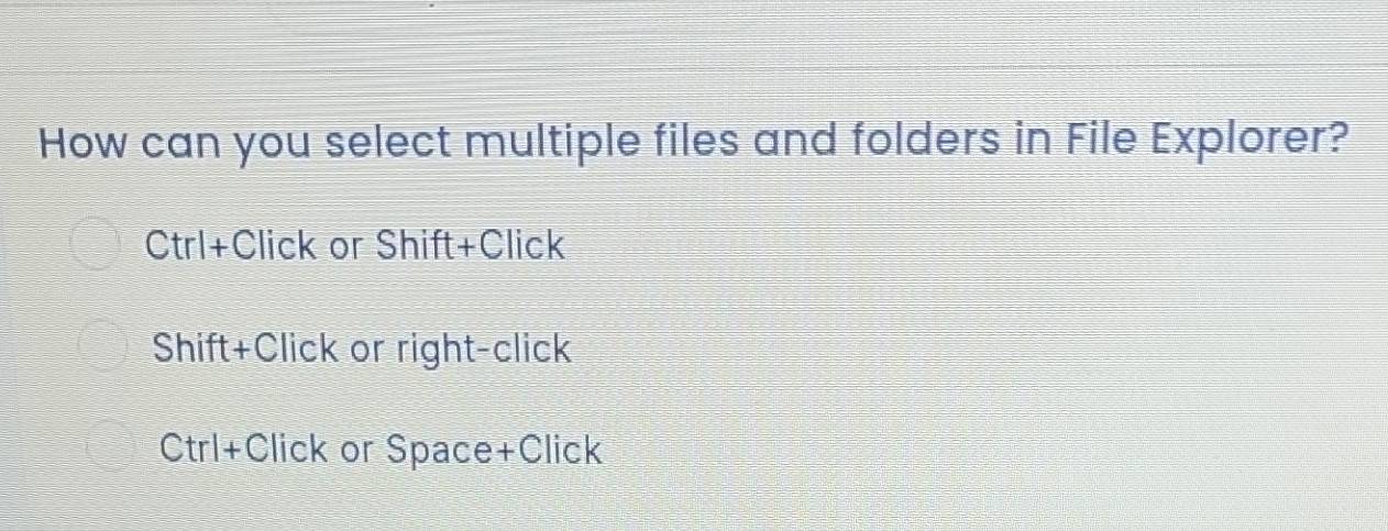 Solved: How can you select multiple files and folders in File Explorer ...