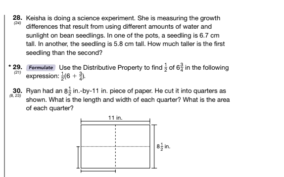 Solved: Keisha is doing a science experiment. She is measuring the ...
