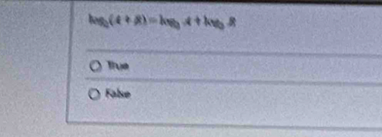 log _2(t+R)=ke_0de_log _08
True
False