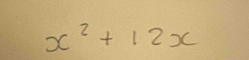 x^2+12x