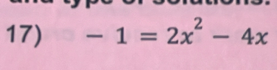 -1=2x^2-4x