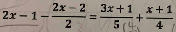 2x-1-2²=3+