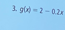 g(x)=2-0.2x