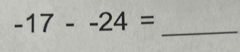 -17--24= _