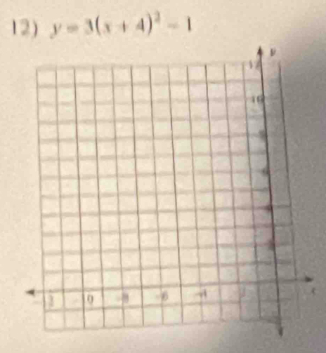 y=3(x+4)^2-1
(