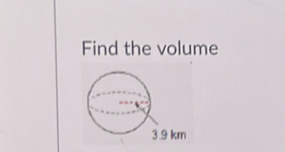 Find the volume