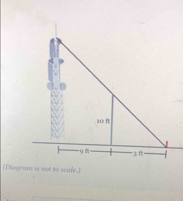 (Diagram is not to scale.)