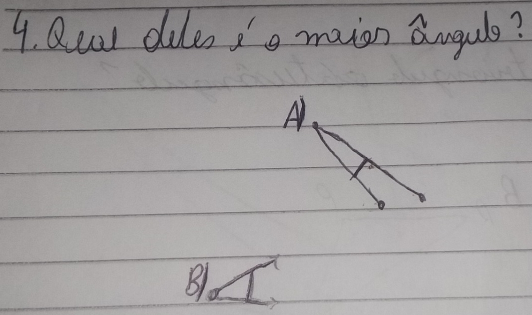 Quul diles i'o maion angule?
A)
BlI