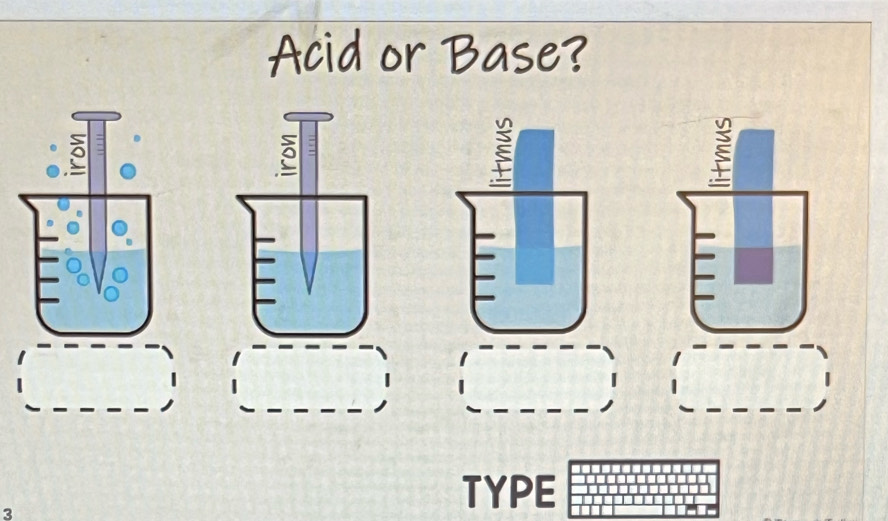 Acid or Base?
3
ξ
ξ
3
TYPE