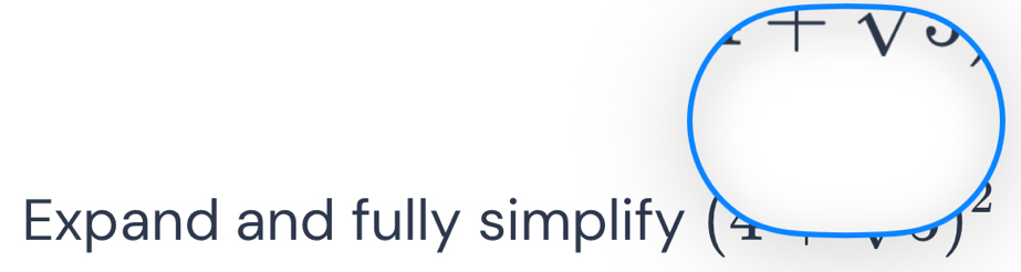 Expand and fully simplif