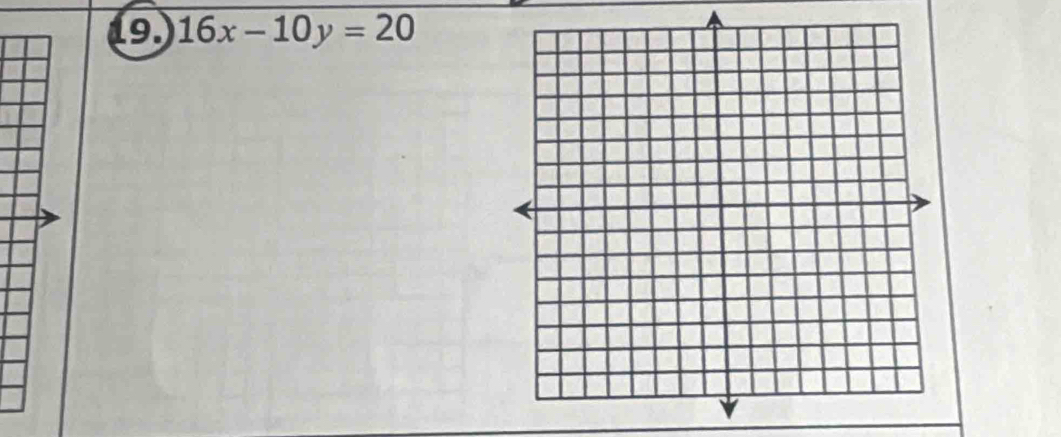 9 16x-10y=20