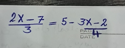 2x5+=5-3x-2