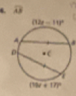 overline AB