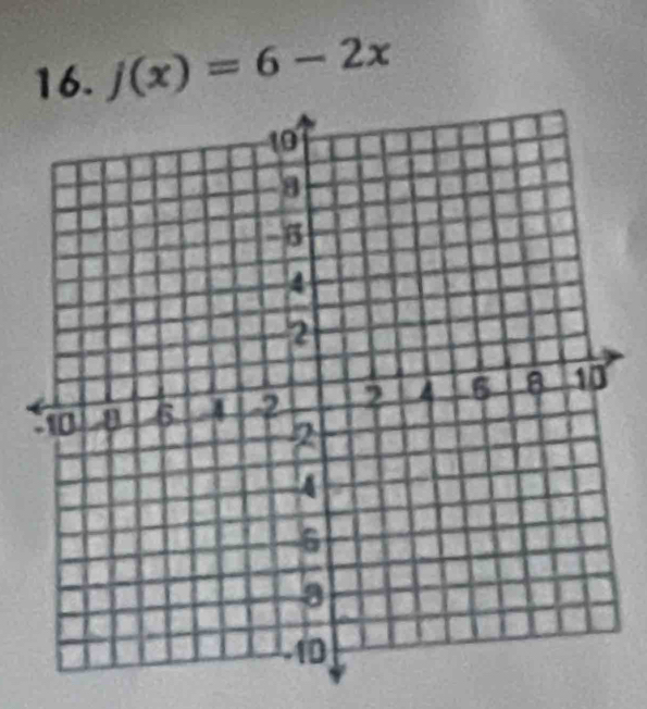 j(x)=6-2x