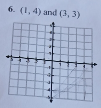 (1,4) and (3,3)