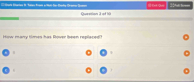 Solved: Dork Diaries 9: Tales From a Not-So-Dorky Drama Queen ⓧ Exit ...