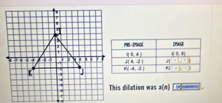 This dilation was a(n)