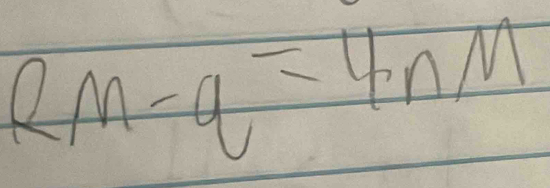 RM-q=4nM