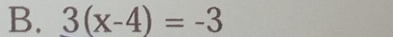 3(x-4)=-3