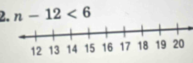 n-12<6</tex>