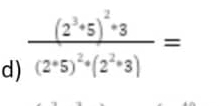 frac (2^3+5)^2+3(2^+5)^2+(2^2+3)=