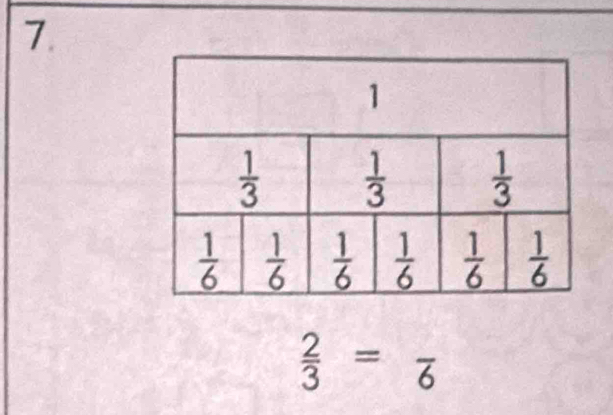  2/3 =frac 6