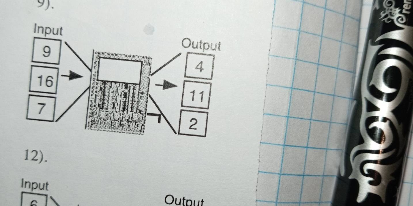 9). 
12). 
Input 
Output