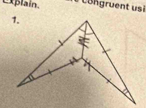 explain. C congruent usi