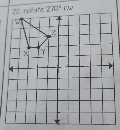 tate 270° CW