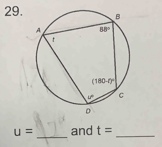 u= and t= _